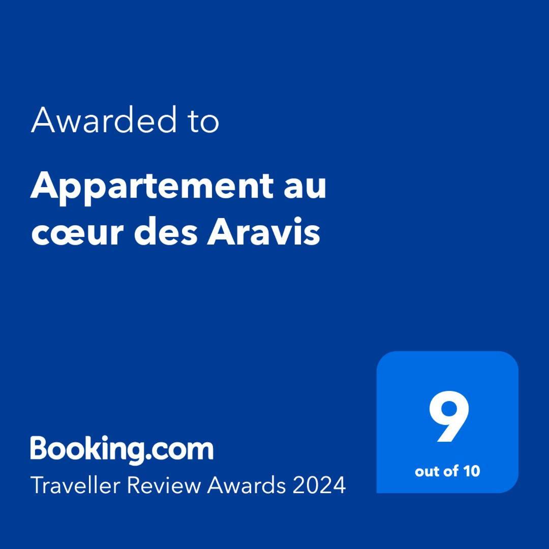 Appartement Au Coeur Des Aravis Manigod Bagian luar foto